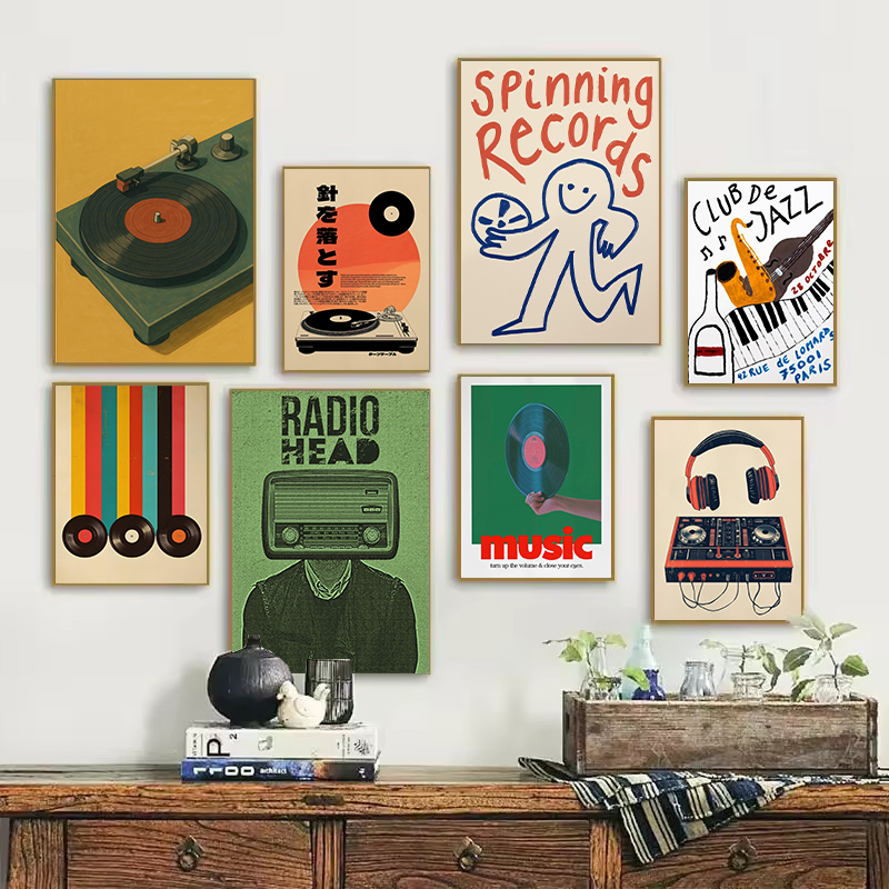 Lifestyle Of Japanese - Retro Japanese Style Vinyl Record Player