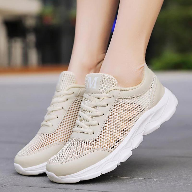 Japanese Lifestyle Shop - Summer Breathable Sneakers Women Mesh Women's