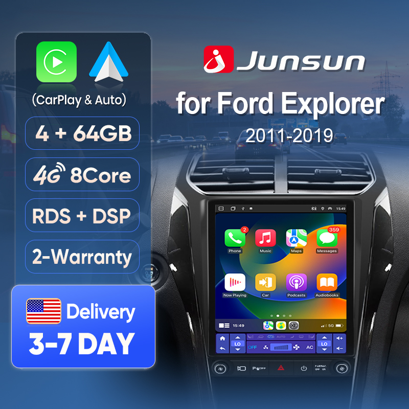 Japanese Lifestyle Video - Junsun Wireless CarPlay Screen for Ford