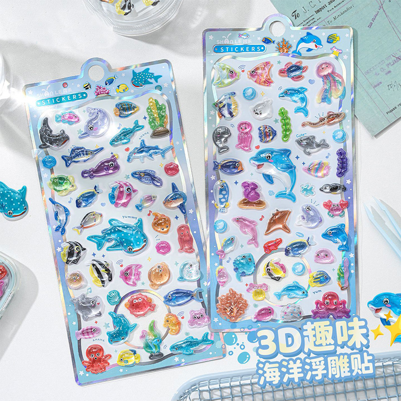 Japanese Lifestyle Anime - Japanese Style Cartoon Marine Life 3D