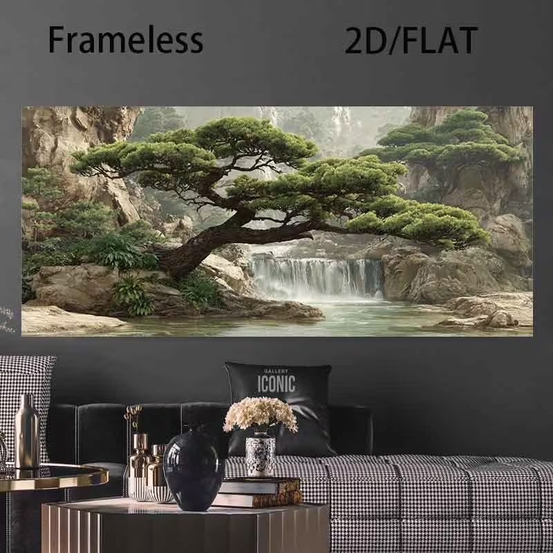 Japanese Minimalist Lifestyle - 1pc Large Frameless Modern Minimalist Japanese