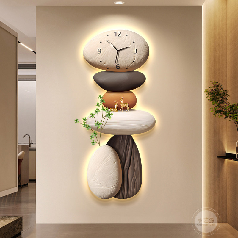 Japanese Luxury Lifestyle - Japanese Style Unique Wall Clock Security