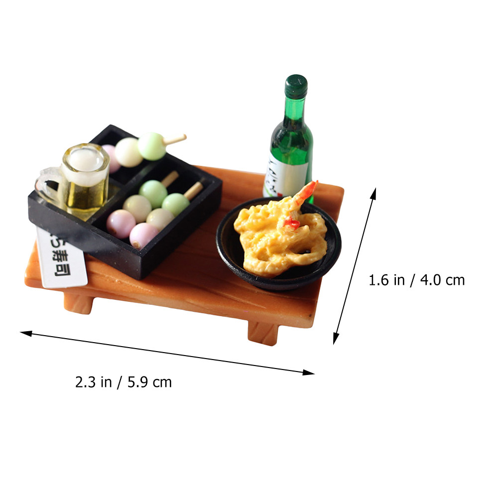 3Pcs Mini Sushi Realistic Deco - Lifestyle Of Japanese review and price