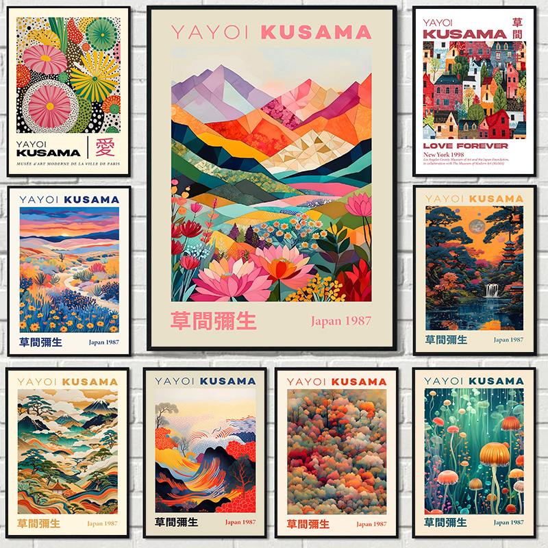 Yayoi Kusama Japanese Style Ge - Lifestyle Of Japanese review and price