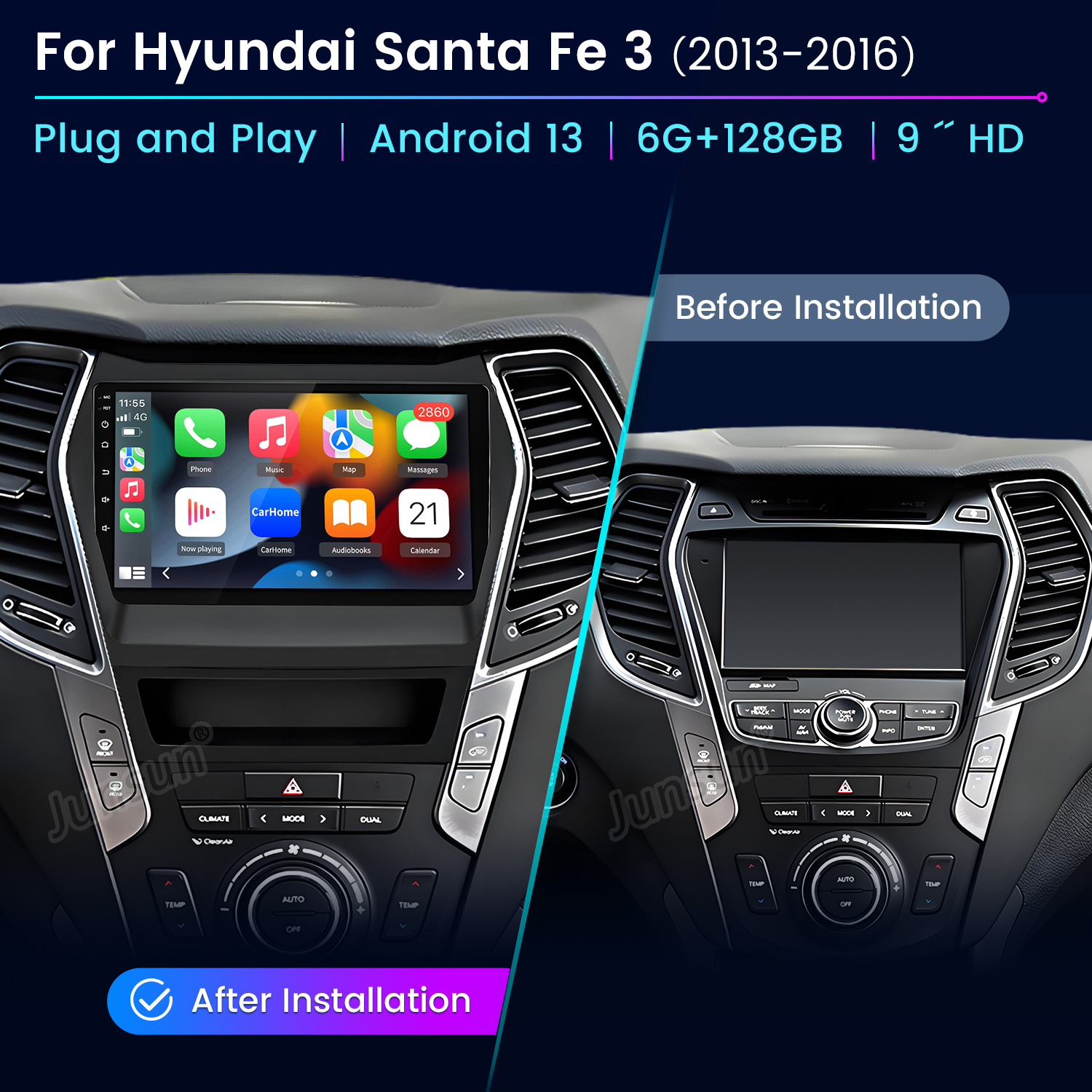 Junsun AI Voice Car Stereo Rad - Japanese Lifestyle Video review and price