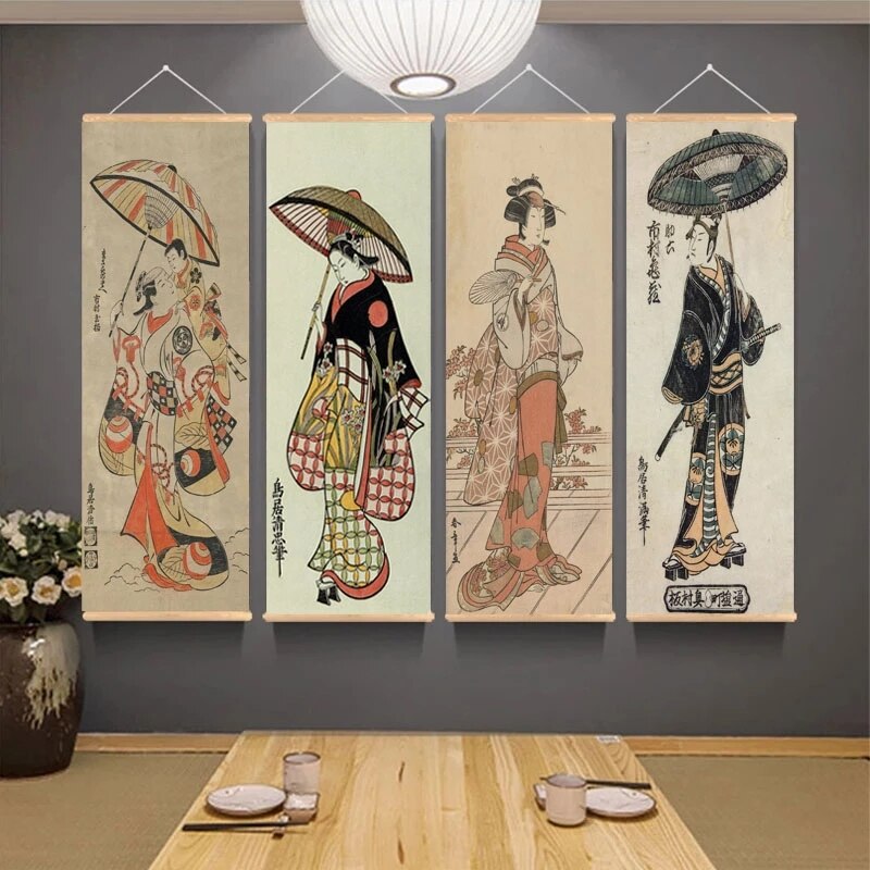 Anime Wall Scroll Poster Vinta - Japanese Lifestyle Anime review and price