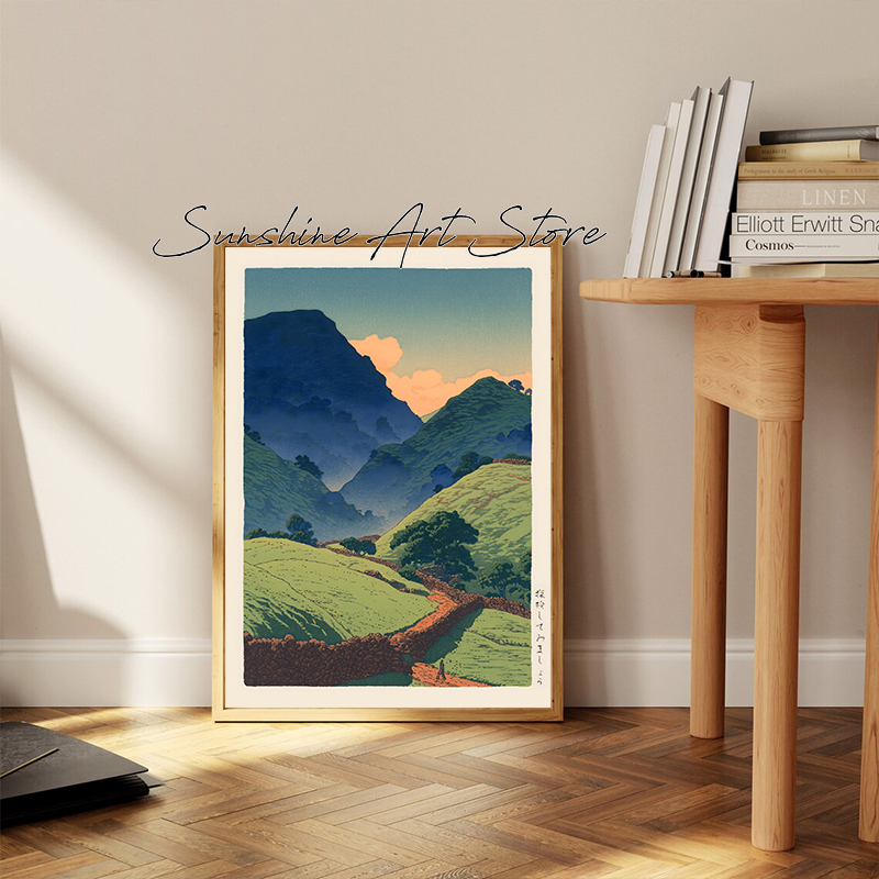 Vintage Hasui Kawase Style Min - Japanese Minimalist Lifestyle review and price
