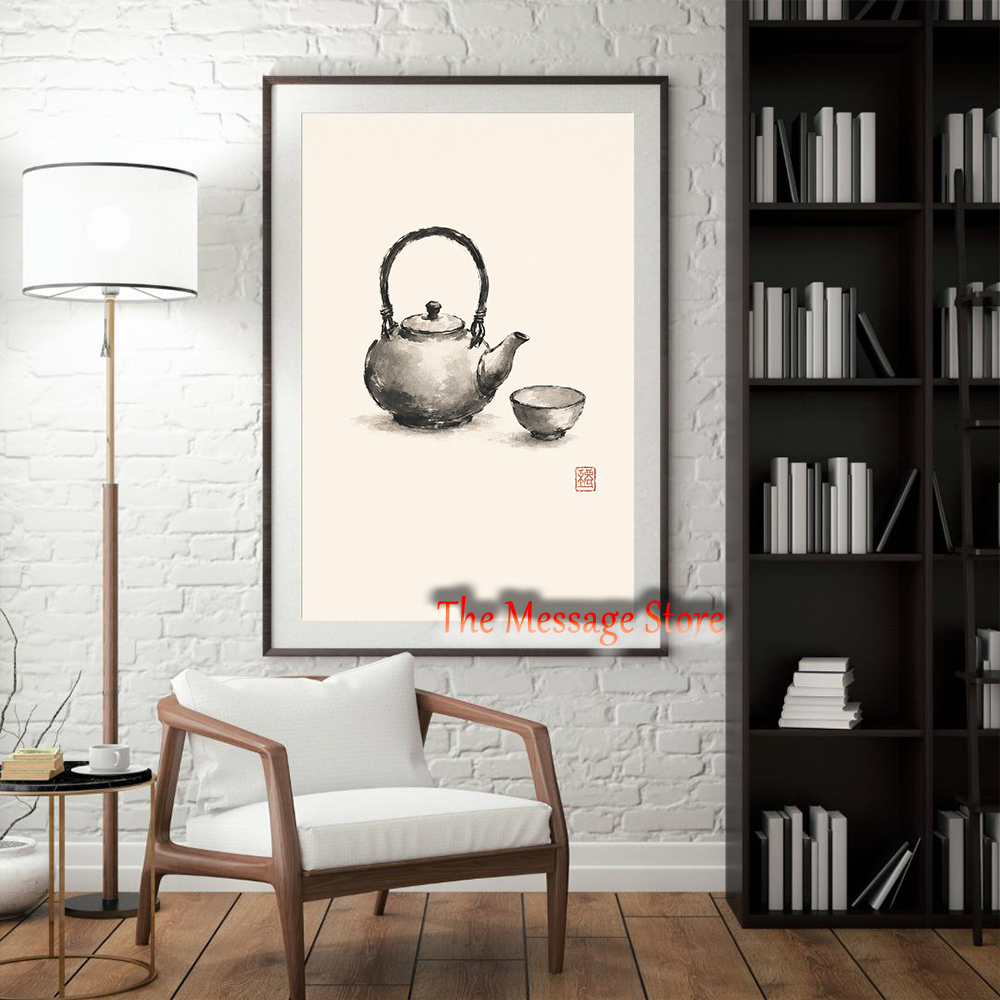 Japanese Teapot Art Minimalist - Japanese Minimalist Lifestyle review and price
