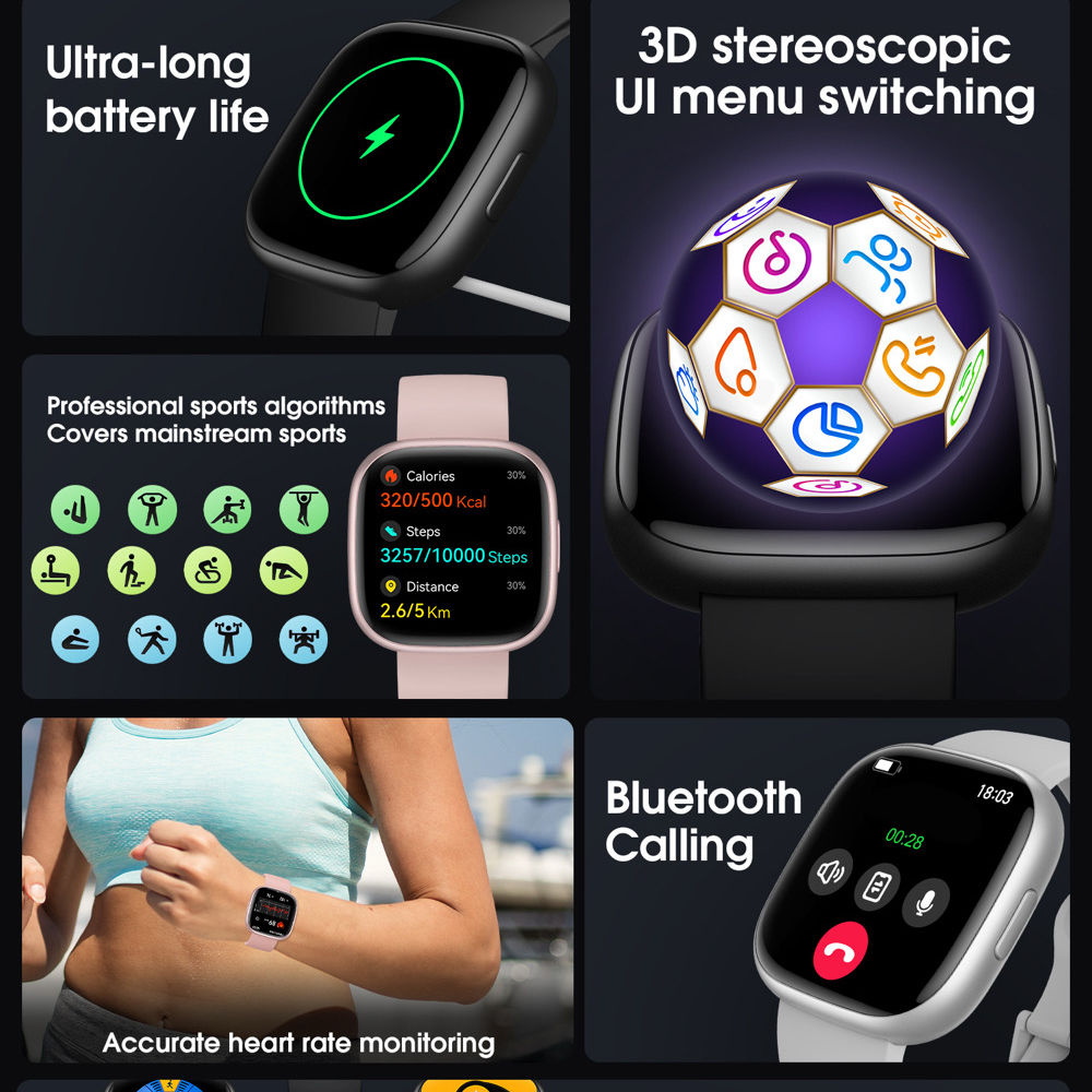 Outdoor Multi-function Smartwa - Japanese Women Lifestyle review and price