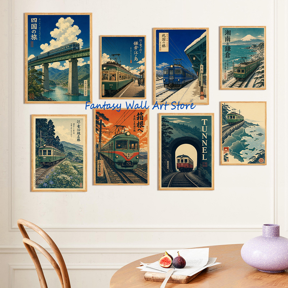 Japanese Train Blue Railway St - Lifestyle Of Japanese review and price