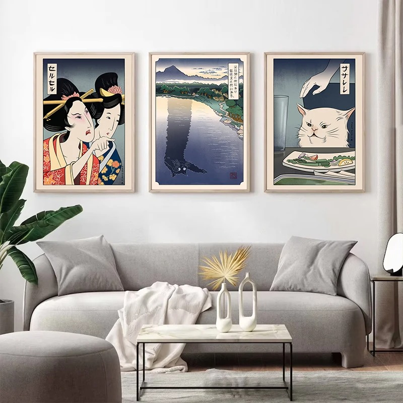 Japanese Ukiyoe Style Poster P - Japanese Women Lifestyle review and price