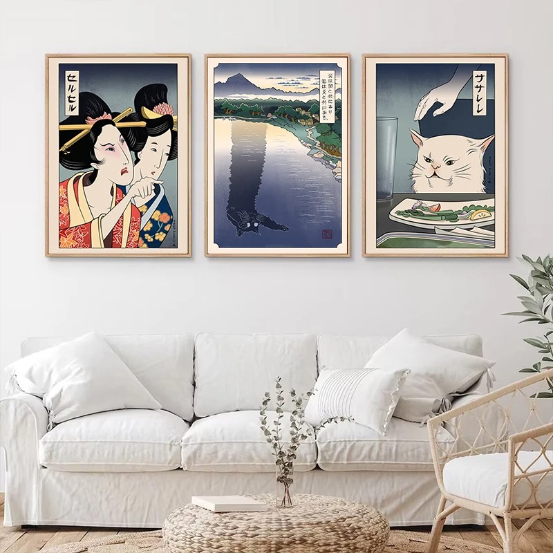 Japanese Ukiyoe Style Poster P - Japanese Women Lifestyle review and price
