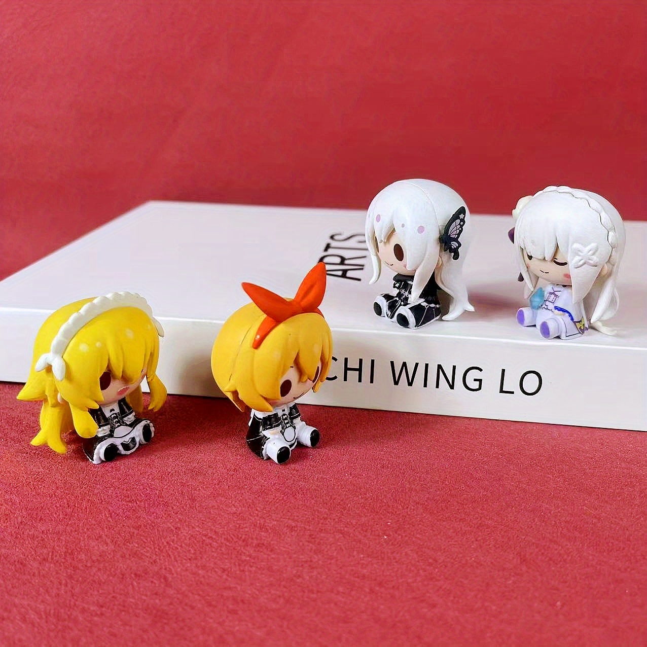 Cartoon Ram Emilia Figure Cute - Japanese Lifestyle Anime review and price