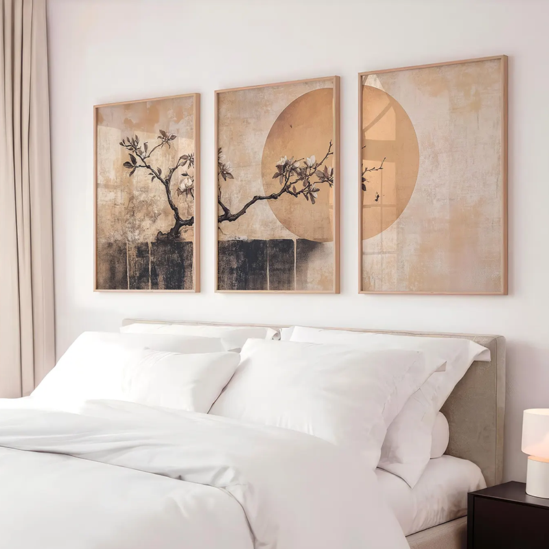 3PCS Minimalist Japandi Wall A - Japanese Minimalist Lifestyle review and price