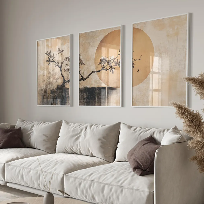3PCS Minimalist Japandi Wall A - Japanese Minimalist Lifestyle review and price